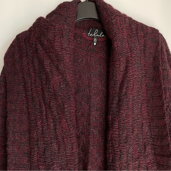 Aritzia TALULA Burgandy Cardigan - Picture 2 of 12